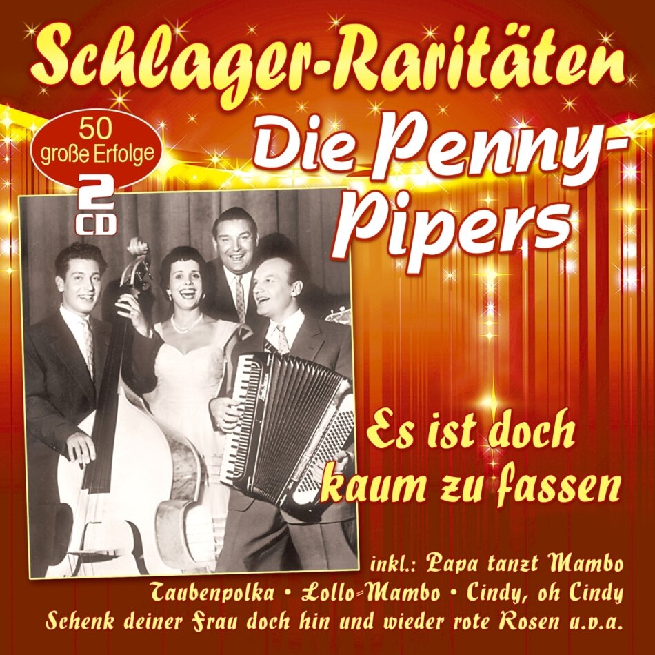 Die Penny-Pipers - Es ist doch kaum zu fassen 2 CDs