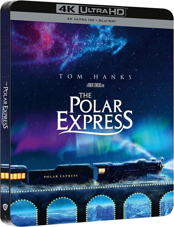 The Polar Express - Le Pole Express (2004) Limited Edition, Steelbook, 4K Ultra HD + Blu-ray