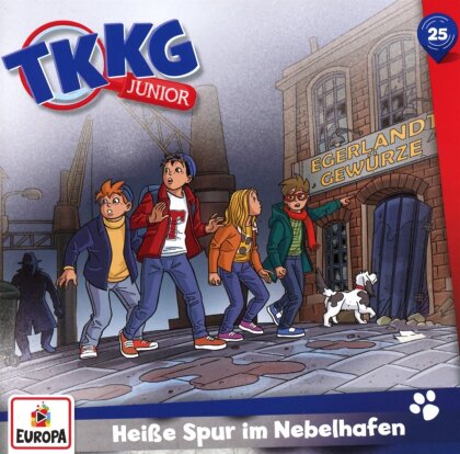 TKKG Junior - Folge 25: Hei&szlig;e Spur im Nebelhafen