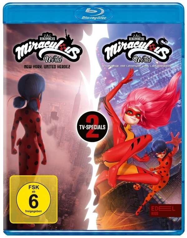 Miraculous World - 2 TV-Specials - New York, United Heroez & Shanghai - Die Legende von Lady Dragon