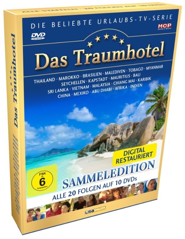 Das Traumhotel - Die komplette Serie Sammeledition, Restaurierte Fassung, 10 DVDs