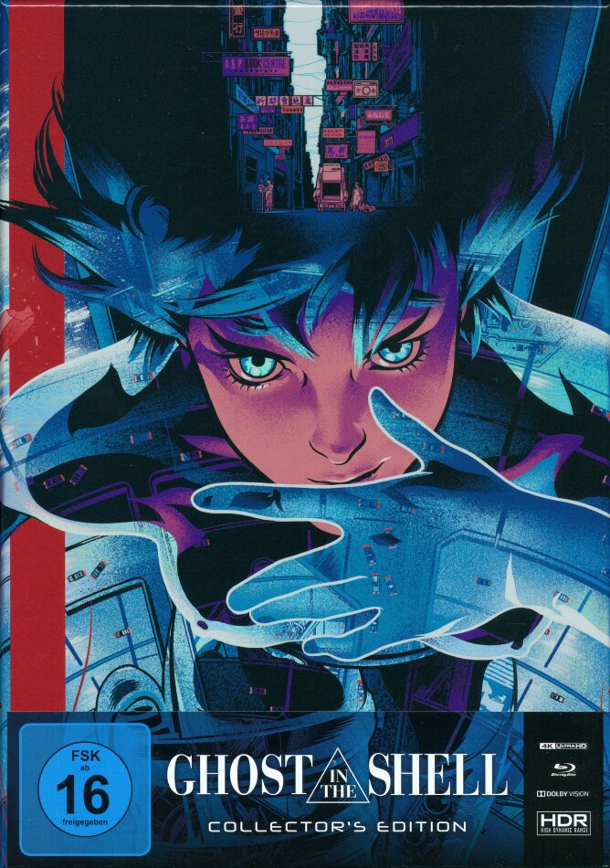 Ghost in the Shell (1995) Box A, Limited Collector's Edition, 4K Ultra HD + 3 Blu-rays + CD + Buch