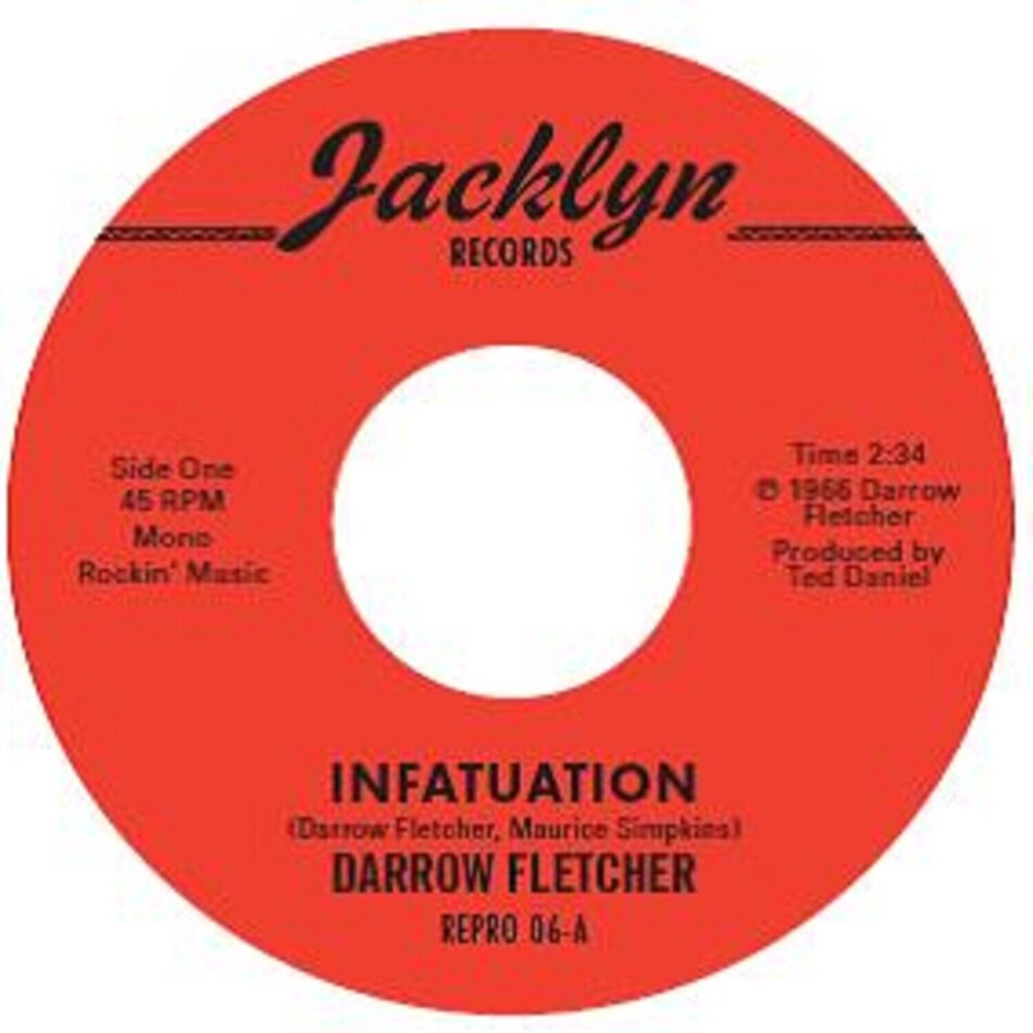 Darrow Fletcher - Infatuation/What Have I Got Now 7" Single