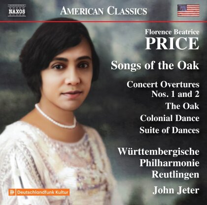 John Jeter, W&uuml;rttembergische Philharmonie Reutlingen & Florence Beatrice Price (1887-1953) - Songs Of The Oak: Concert Overtures Nos 1-2