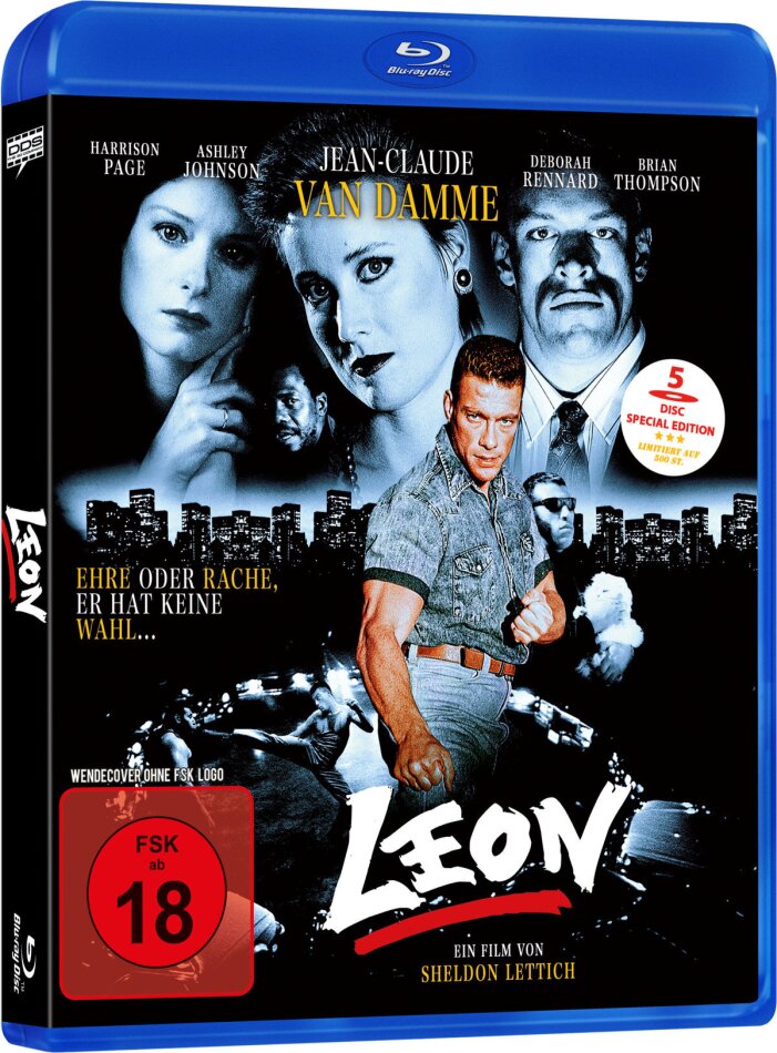 Leon (1990) Limited Edition, Special Edition, Uncut, Blu-ray + 4 DVDs