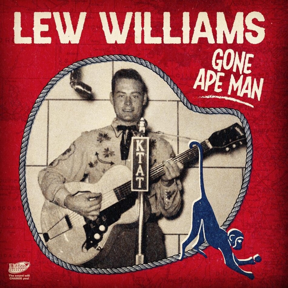Lew Williams - Gone Ape Man 7" Single