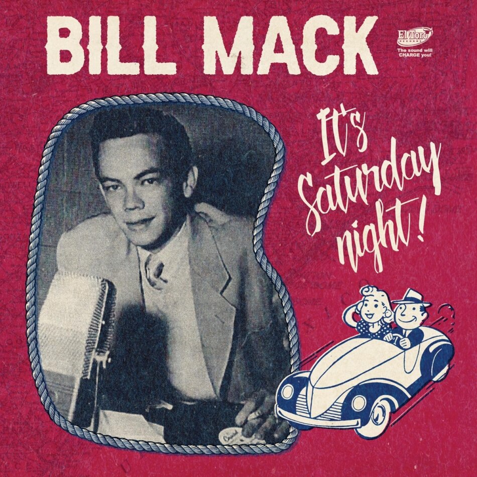Bill Mack - It's Saturday Night! 7" Single