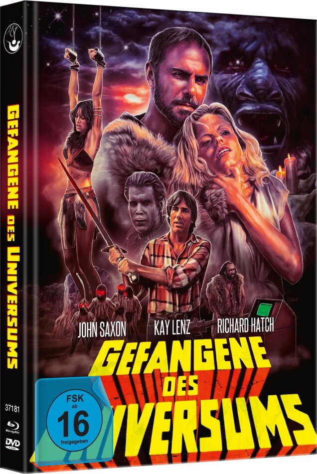 Gefangene des Universums (1983) Cover A, Limited Edition, Mediabook, Uncut, Blu-ray + DVD