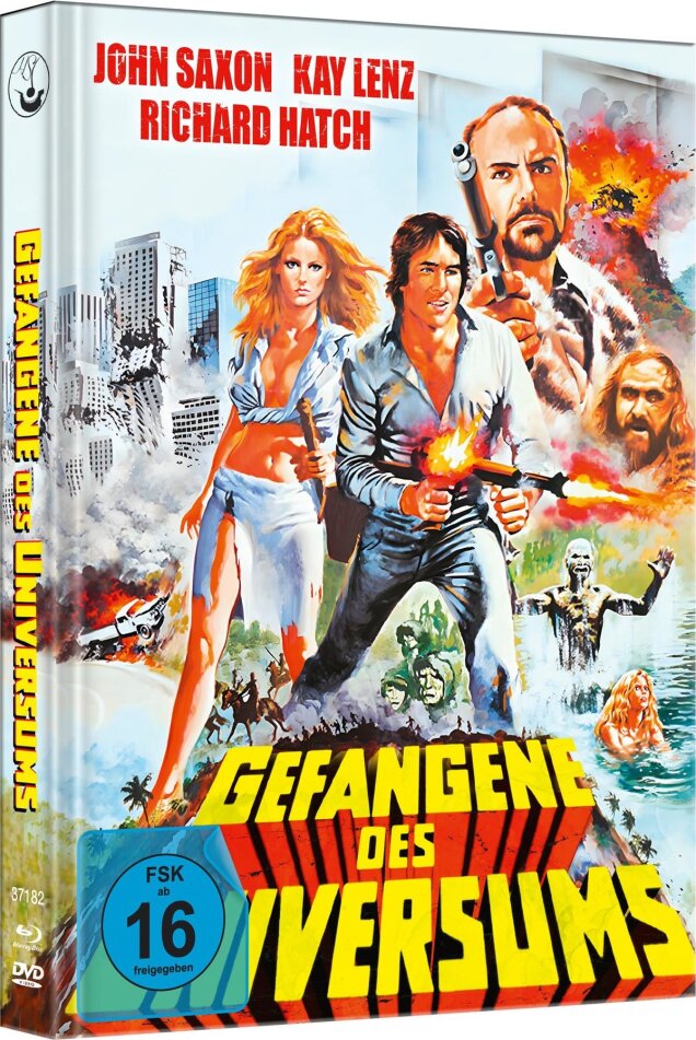 Gefangene des Universums (1983) Cover B, Limited Edition, Mediabook, Uncut, Blu-ray + DVD