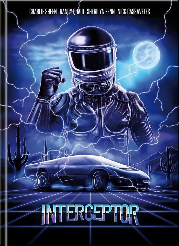 Interceptor (1986) Cover A, Limited Edition, Mediabook, Blu-ray + DVD
