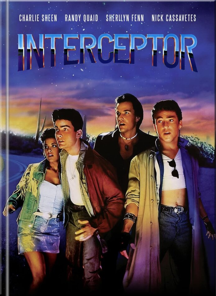 Interceptor (1986) Cover D, Limited Edition, Mediabook, Blu-ray + DVD