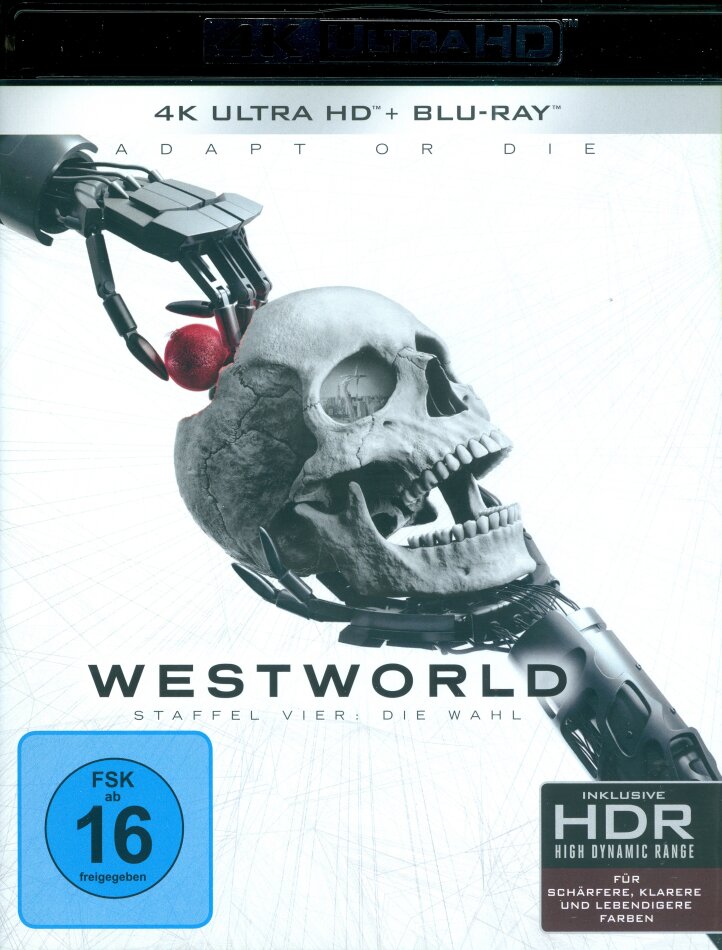 Westworld - Staffel 4: Die Wahl 3 4K Ultra HDs + 3 Blu-rays