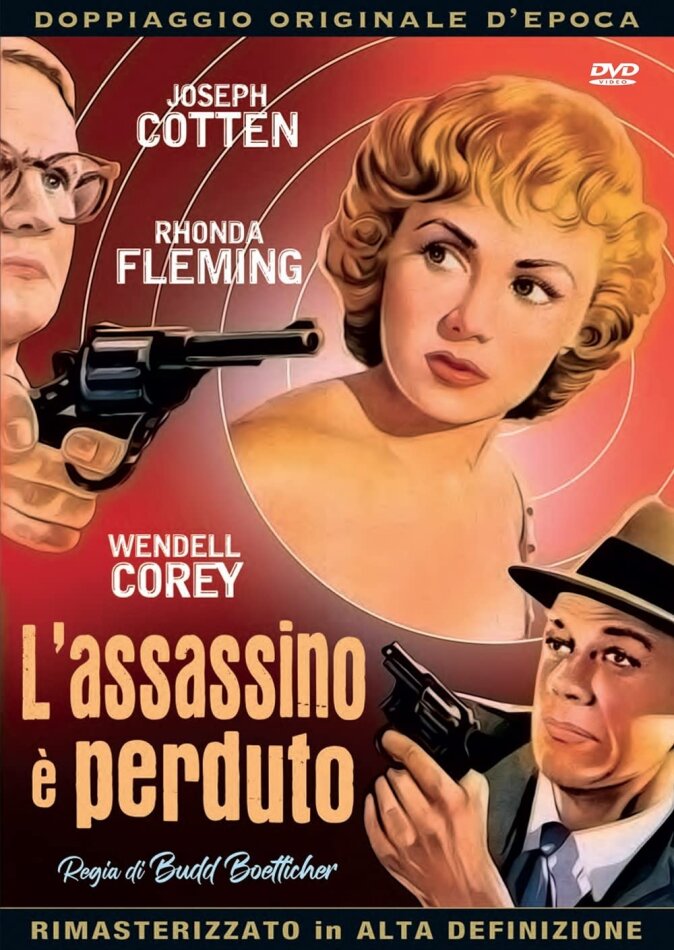 L'assassino è perduto (1956) Doppiaggio Originale d'Epoca, s/w, Remastered