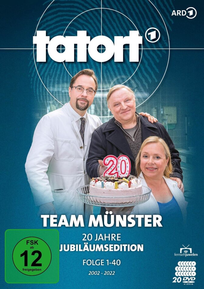Tatort - Team Münster - Folge 1-40 20th Anniversary Edition, 20 DVDs