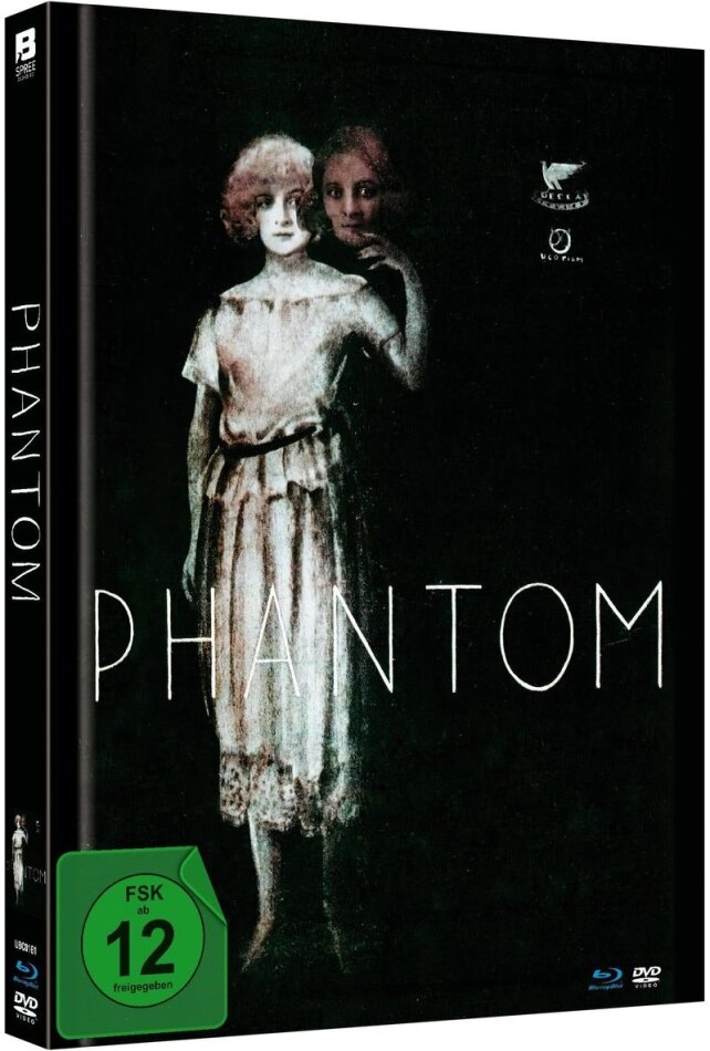 Phantom (1922) s/w, Limited Edition, Mediabook, Restaurierte Fassung, Blu-ray + DVD