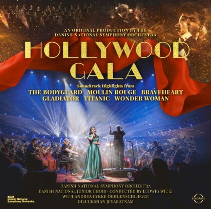Andrea Lykke Oehlenschl&aelig;ger, Diluckshan Jeyaratnam, John Williams (*1932) (Komponist/Dirigent), Hans Zimmer, &hellip; - Hollywood Gala