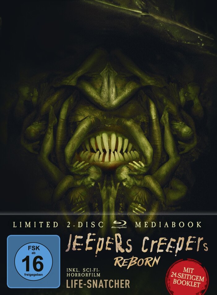 Jeepers Creepers Reborn (2022) Limited Edition, Mediabook, 2 Blu-rays