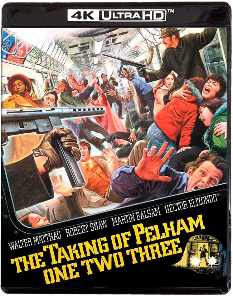 The Taking Of Pelham One Two Three (1974) 4K Ultra HD + Blu-ray