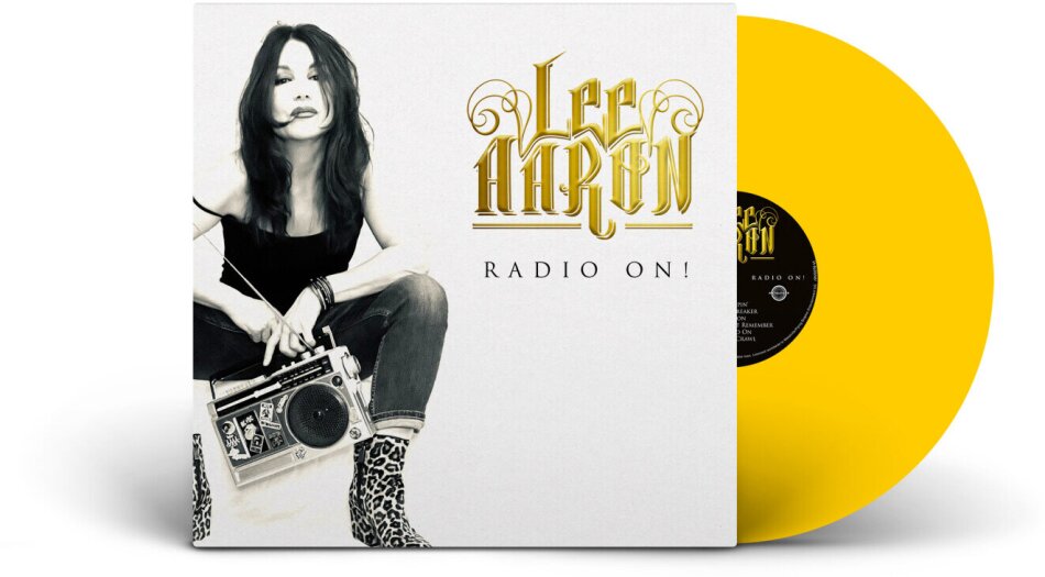 Lee Aaron - Radio On! 2022 Reissue, Metalville, Yellow Vinyl, LP