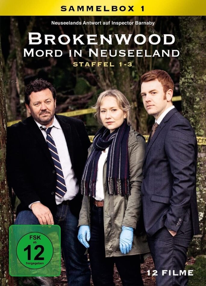 Brokenwood - Mord in Neuseeland - Staffel 1-3 Sammelbox, 6 DVDs