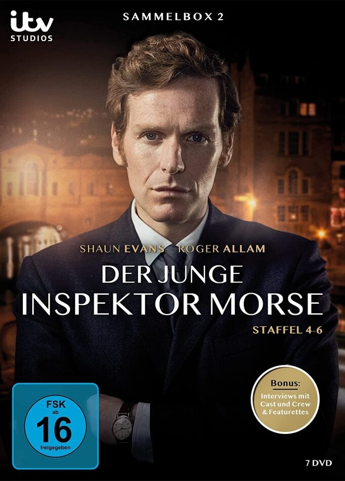 Der Junge Inspektor Morse - Staffel 4-6 Sammelbox, 7 DVDs