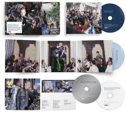 Robbie Williams - Life Thru A Lens (2022 Reissue, 25th Anniversary Edition, Limited Edition, 4 CDs)