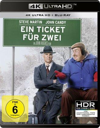 Ein Ticket f&uuml;r Zwei (1987) (4K Ultra HD + Blu-ray)