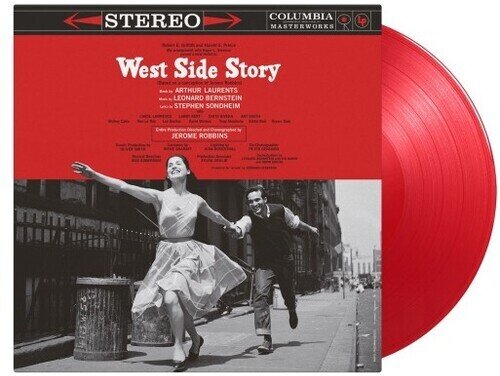West Side Story & Leonard Bernstein (1918-1990) - Original Broadway Cast 2022 Reissue, Music On Vinyl, Limited to 1000 Copies, 65th Anniversary Edition, Translucent Red Vinyl, 2 LPs