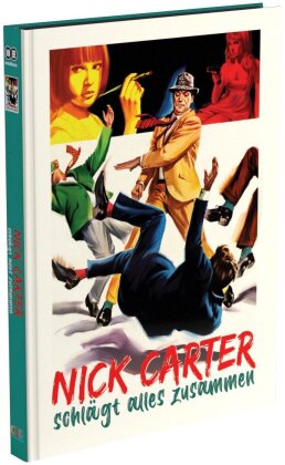 Nick Carter schl&auml;gt alles zusammen (1964) (Cover D, Limited Edition, Mediabook, Uncut, Blu-ray + DVD)