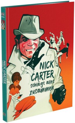 Nick Carter schl&auml;gt alles zusammen (1964) (Cover A, Limited Edition, Mediabook, Uncut, Blu-ray + DVD)