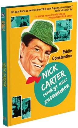 Nick Carter schl&auml;gt alles zusammen (1964) (Cover B, Limited Edition, Mediabook, Uncut, Blu-ray + DVD)