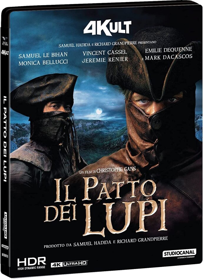 Il patto dei lupi (2001) 4Kult, 4K Ultra HD + Blu-ray