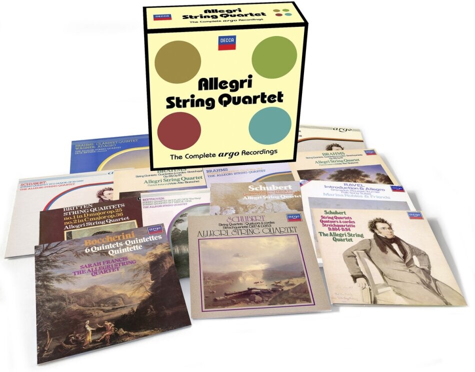 Allegri String Quartet - Decca Recordings Édition Limitée, 13 CD