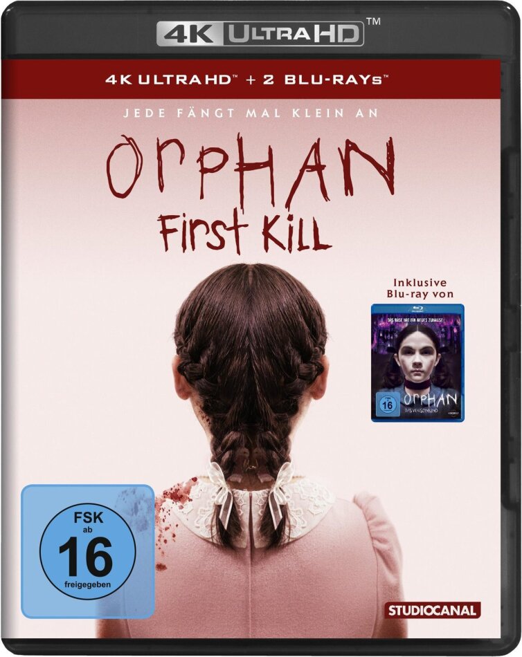 Orphan 2 - First Kill (2022) 4K Ultra HD + 2 Blu-rays