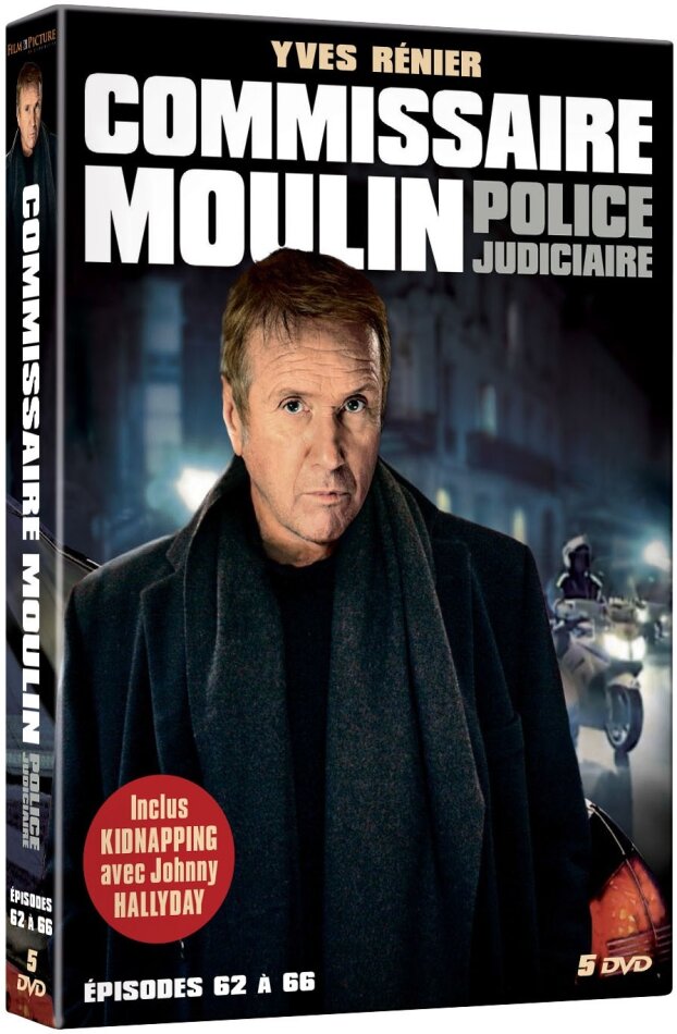 Commissaire Moulin - Police judiciaire - Episodes 62 à 66 5 DVDs