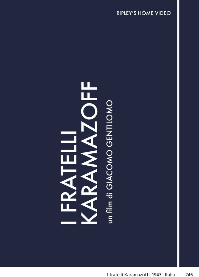 I fratelli Karamazoff (1947) s/w