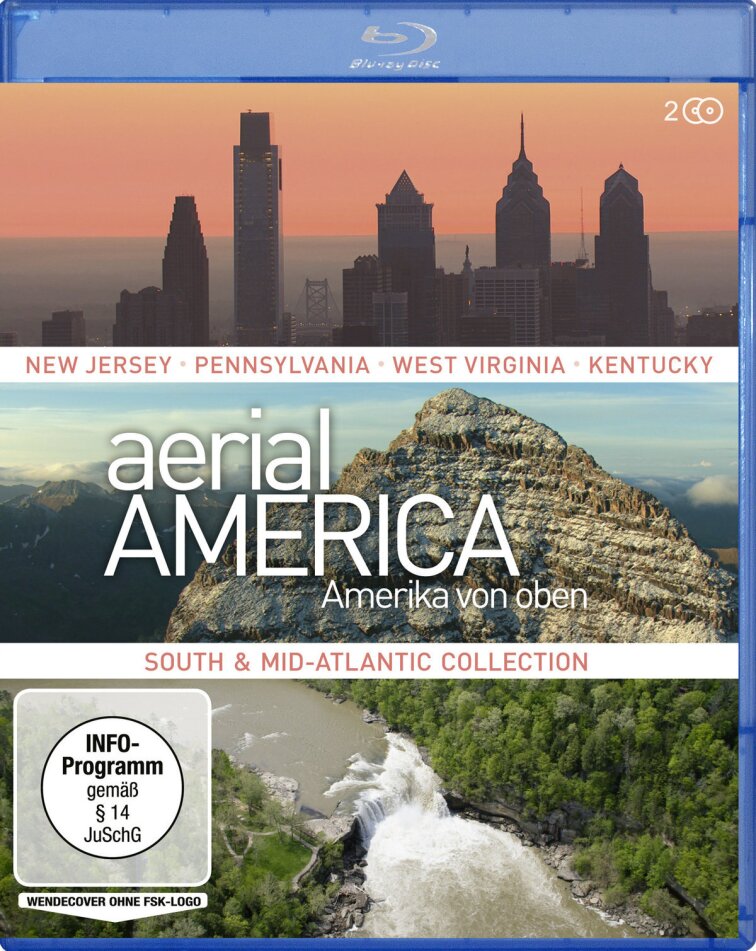 Aerial America - Amerika von oben - South and Mid-Atlantic Collection Neuauflage, 2 Blu-rays