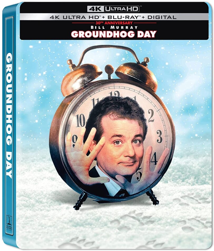 Groundhog Day (1993) 30th Anniversary Edition, Limited Edition, Steelbook, 4K Ultra HD + Blu-ray