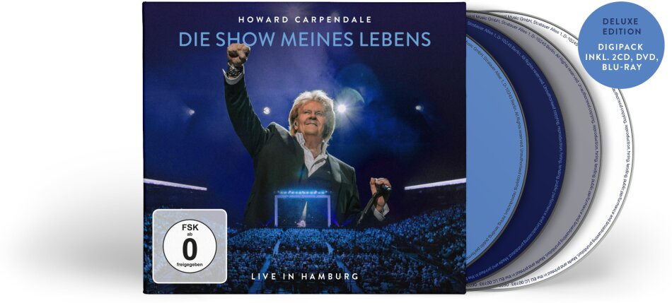 Howard Carpendale - Die Show Meines Lebens - Live In Hamburg 3 CDs + Blu-ray
