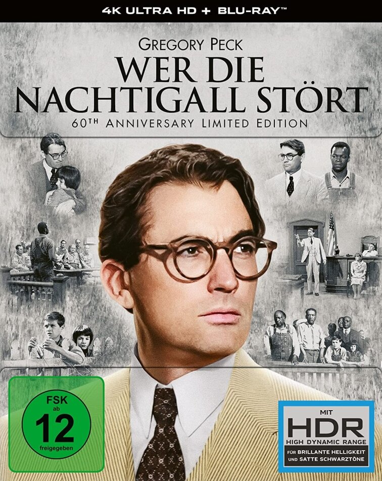 Wer die Nachtigall stört (1962) Schuber, s/w, 60th Anniversary Limited Edition, 4K Ultra HD + Blu-ray