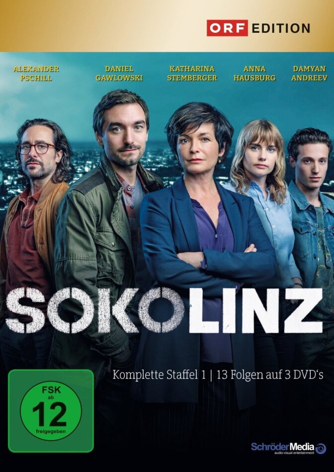 SOKO Linz - Staffel 1 ORF Edition, 3 DVDs