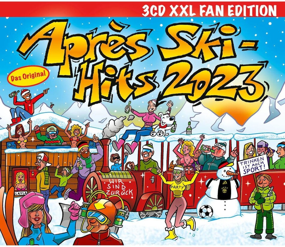 Apres Ski Hits 2023 XXL Fan Edition, 3 CDs