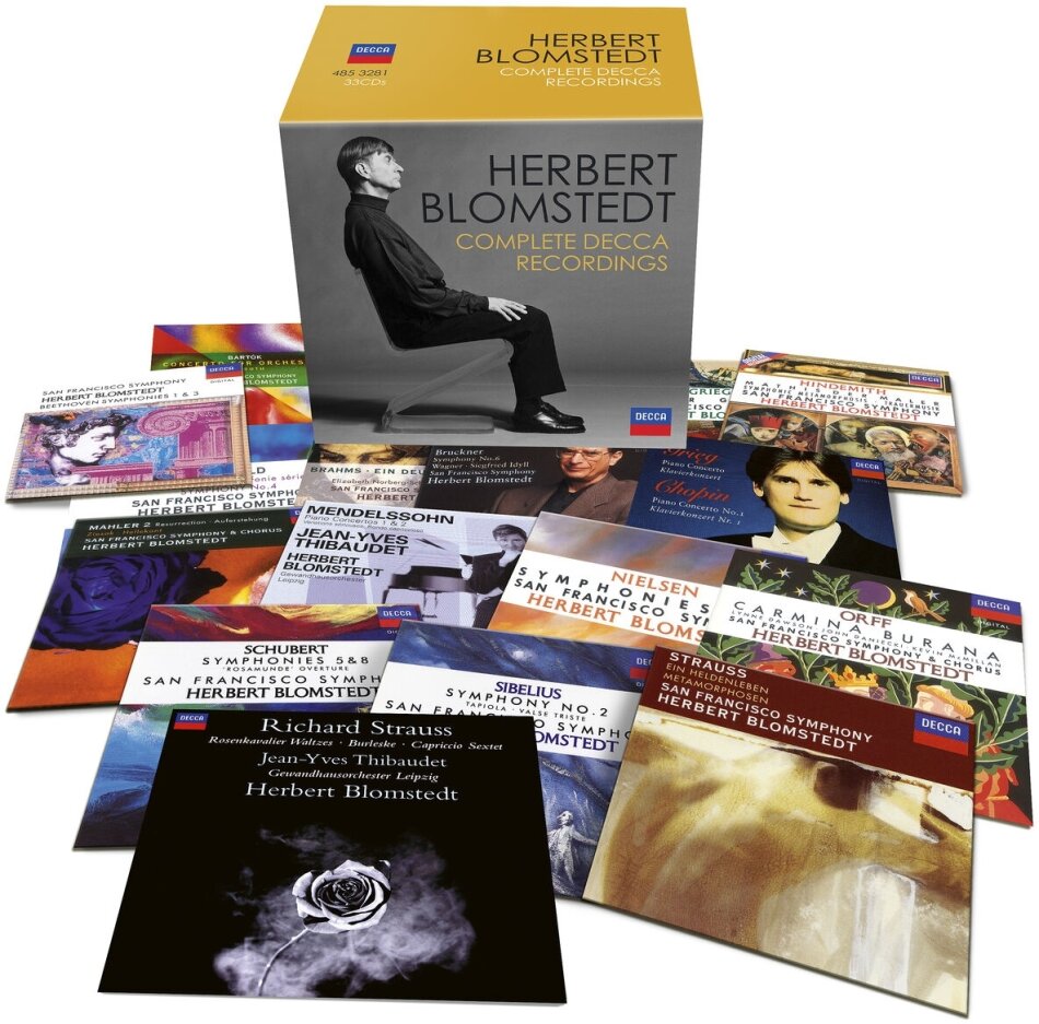 Herbert Blomstedt - Complete Decca Recordings Limited Edition, 33 CDs