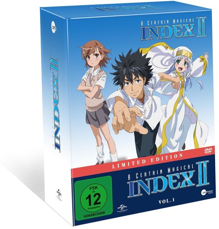 A Certain Magical Index II - Staffel 2 - Vol. 1 + Sammelschuber, Limited Edition, Mediabook