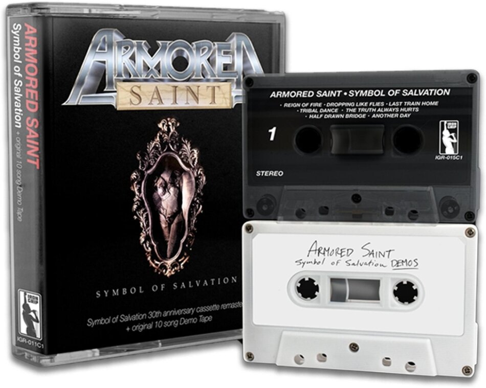 Armored Saint - Symbol Of Salvation Iron Grip, 2023 Reissue, Colored, 2 Audiokassetten