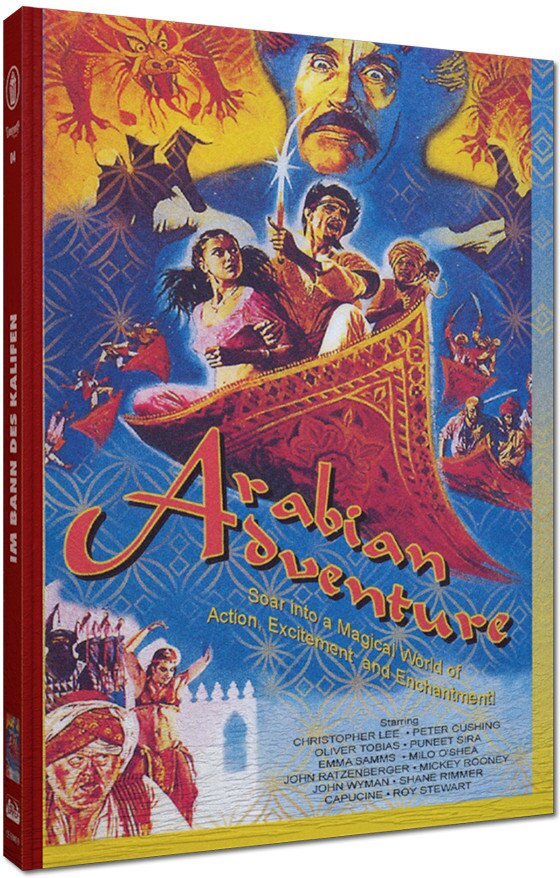 Im Bann des Kalifen (1979) Cover D, Limited Edition, Mediabook, Blu-ray + DVD