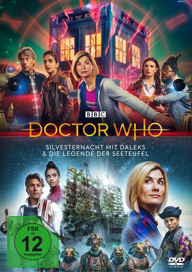 Doctor Who - Silvesternacht mit Daleks & Die Legende der Seeteufel BBC