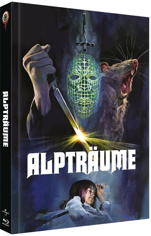 Alpträume (1983) Cover C, Limited Collector's Edition, Limited Edition, Mediabook, Blu-ray + DVD