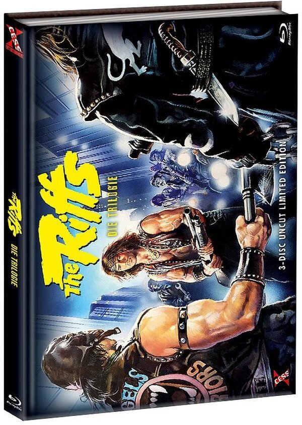 The Riffs 1-3 - Die Trilogie Cover B, Limited Edition, Mediabook, 3 Blu-rays