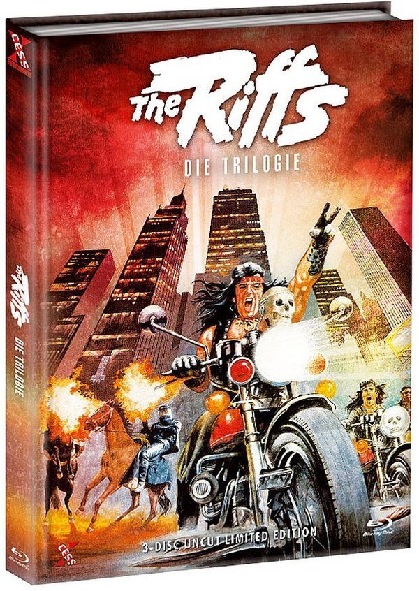 The Riffs 1-3 - Die Trilogie Cover A, Limited Edition, Mediabook, 3 Blu-rays